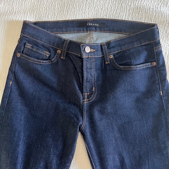 J Brand Denim - J Brand 811 Mid-Rise Straight Dark Denim Jean